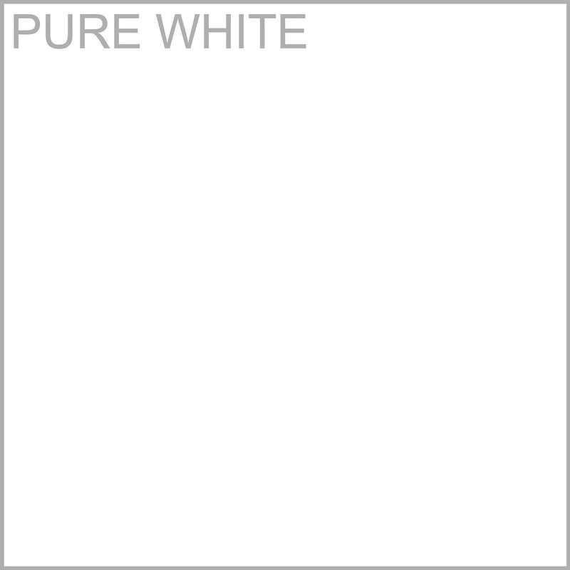 5-Shelf Bookcase with Cabinet Doors and Adjustable Shelves, Pure White Finish