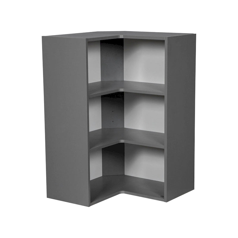 Meuble haut d'angle ouvert Easy Reach gris multicolore