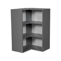 Meuble haut d'angle ouvert Easy Reach gris multicolore