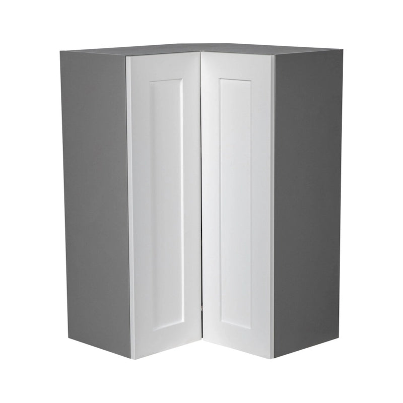 Meuble haut d'angle ouvert Easy Reach gris multicolore