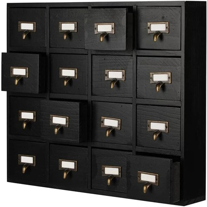 Bureau d'angle en L avec armoire de rangement en bois de cerisier